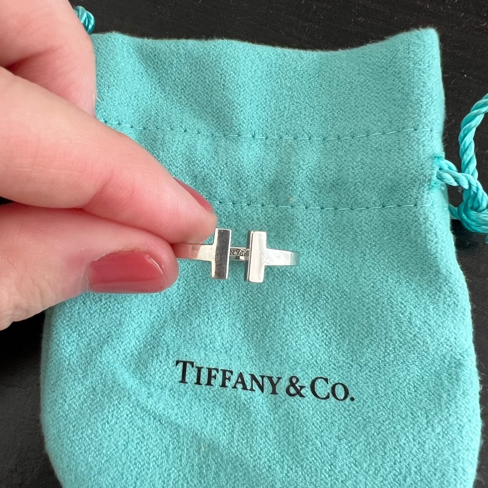 Tiffany & Co T Square Ring in Sterling Silver